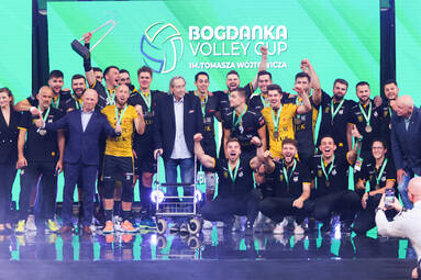 LUK Lublin triumfuje w Bogdanka Volley Cup