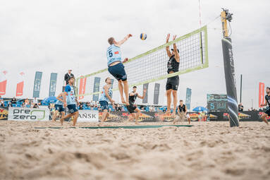 Rozpoczął się turniej PreZero Grand Prix PLS. 16 drużyn PlusLigi walczy na plaży w Gdańsku