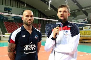 Piotrek Pietrzak i Grzesiek Pająk zapraszają na mecz z AZS Częstochową