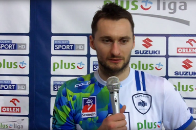 Michał Ruciak po meczu z AZS Częstochowa