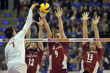 Turniej kwalifikacyjny w Berlinie: Francja - Polska 3:0
