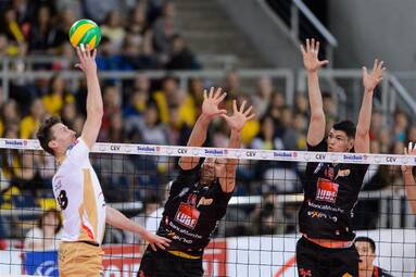 Liga Mistrzów: Cucine Lube Civitanova - PGE Skra Bełchatów 3:0