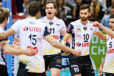 Liga Mistrzów: LOTOS Trefl Gdańsk - DHL Modena 3:2