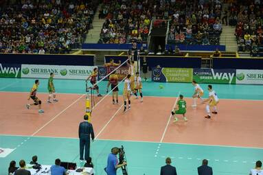 Liga Mistrzów: PGE Skra Bełchatów - Dukla Liberec 3:0