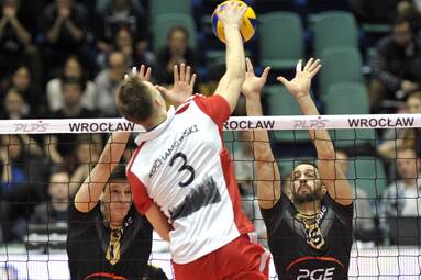 Puchar Polski: PGE Skra Bełchatów - SMS PZPS Spała 3:0