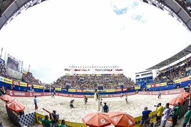 Na plaży Copacabana słońce świeciło dla Polaków