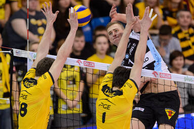 Sobota z PlusLigą: PGE Skra Bełchatów - Cerrad Czarni Radom 3:0