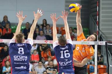 Wtorek z PlusLigą: Cuprum Lubin - ZAKSA Kędzierzyn-Koźle 0:3