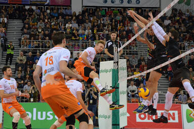 Mecz PGE Skra - BBTS na antenie Polsatu Sport