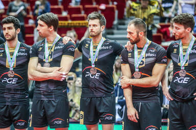 Michał Winiarski promuje Akademię Siatkówki PGE Skry Bełchatów