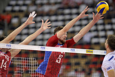 Liga Światowa: Rosja - Francja 0:3