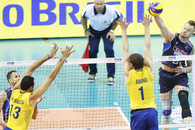 Final Six Ligi Światowej: Brazylia - Włochy 3:0