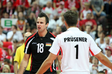 Niemcy po ciężkim treningu