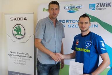 Michał Ruciak w Espadonie Szczecin