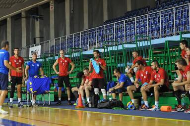 Wspólne treningi MKS-u Będzin, ZAKSY Kędzierzyn-Koźle i Jastrzębskiego Węgla