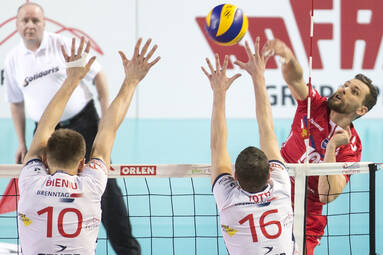 Ćwierćfinał Pucharu Polski: ZAKSA Kędzierzyn-Koźle - Effector Kielce 3:0