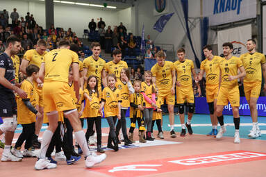 LM: PGE Skra Bełchatów - ACH Volley Lublana 3:1