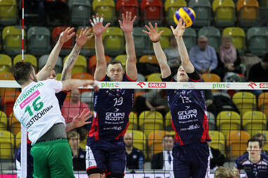 Poniedziałek z PlusLigą: AZS Częstochowa - ZAKSA Kędzierzyn-Koźle 0:3