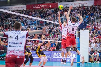 Play-off Ligi Mistrzów: Asseco Resovia Rzeszów - Azimut Modena 2:3