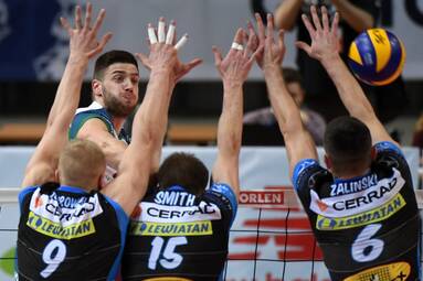 Dejan Vincic i Michał Filip w barwach klubu z Radomia