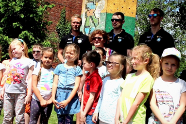 Siatkarze Czarnych świętowali dzień dziecka