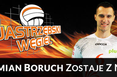 Damian Boruch zostaje w Jastrzębskim Węglu