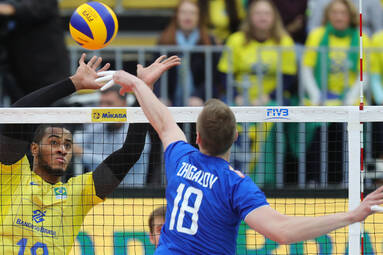 Final Six LŚ: Brazylia - Rosja 3:2 Brazylijczycy wygrali swoją grupę