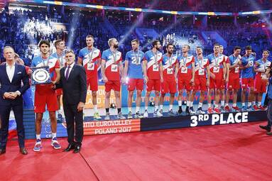 Serbia brązowym medalistą LOTTO EUROVOLLEY Poland 2017