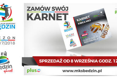 Rusza sprzedaż karnetów MKS Będzin na sezon 2017/2018