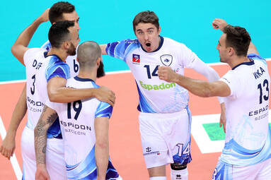 Wspólny trening Espadonu Szczecin z berlińskim Recycling Volleys