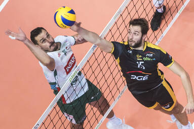 Indykpol AZS Olsztyn - PGE Skra Bełchatów - Wygrana olsztynian w pięciu setach