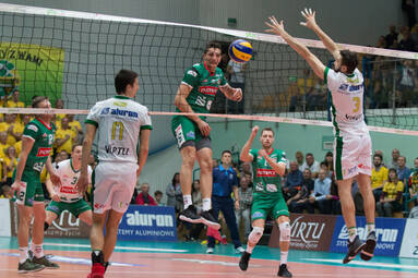 Sobota z PlusLigą: Aluron Virtu Warta Zawiercie - Indykpol AZS Olsztyn 3:2