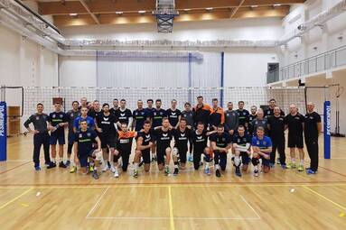 Espadon trenował z Berlin Recycling Volleys