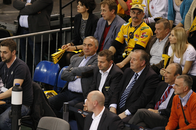 Andre Meyer na meczu w Bełchatowie