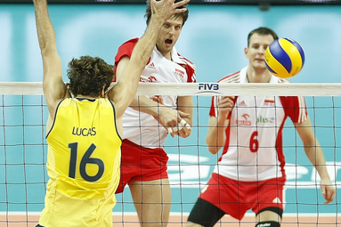 LŚ: Brazylia - Polska 3:1