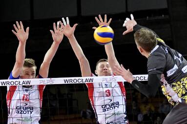 Puchar Polski 1/2 finału ZAKSA Kędzierzyn-Koźle - Trefl Gdańsk