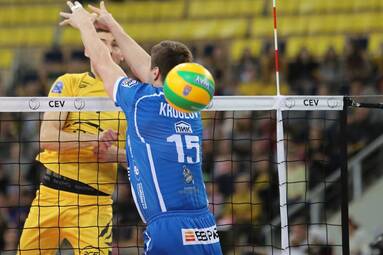 Liga Mistrzów: PGE Skra Bełchatów - Dynamo Moskwa 3:1