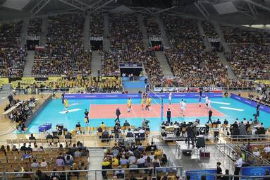 LM: PGE Skra Bełchatów - Cucine Lube Civitanova 2:3