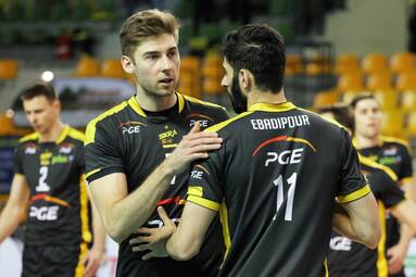 Galeria: Dafi Społem Kielce - PGE Skra Bełchatów 2:3