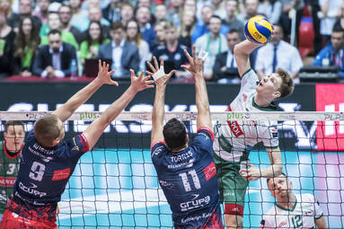 Półfinał PlusLigi: ZAKSA Kędzierzyn-Koźle - Indykpol AZS Olsztyn 3:2