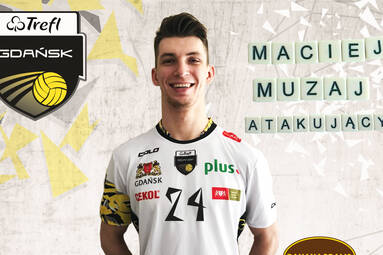 Maciej Muzaj pierwszym atakującym Trefla. Jego zastępcą Kewin Sasak