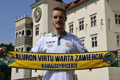 Marcin Kania środkowym Jurajskich Rycerzy