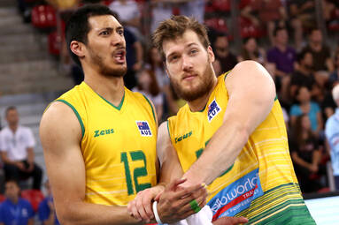 Reprezentant Australii atakującym MKS-u