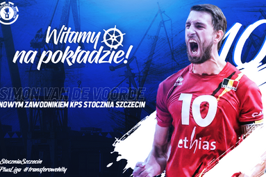 Simon Van De Voorde w Stoczni Szczecin