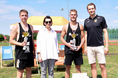 Kamil Droszyński zadebiutował w barwach PGE Skry… na plaży
