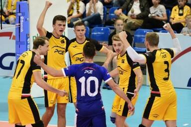 PGE Skra - MKS Będzin 2:3 podczas Siatkarskiego Weekendu Mocy