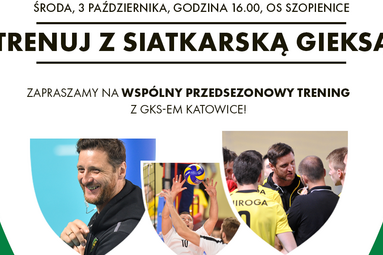 Trening dla kibiców siatkarskiej GieKSy
