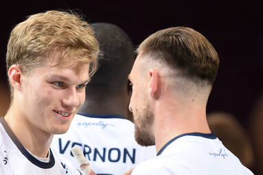 Janikowski i Kwolek przed meczem z Aluronem Virtu Wartą Zawiercie