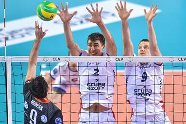 Liga Mistrzów: ZAKSA Kędzierzyn-Koźle - VK CEZ Karlovarsko 3:0