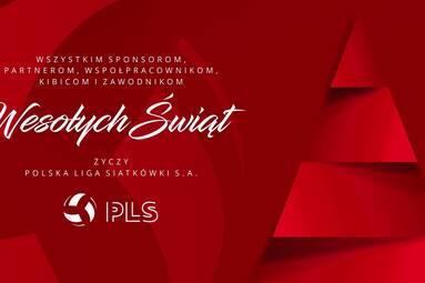 Świateczne życzenia od Polskiej Ligi Siatkówki